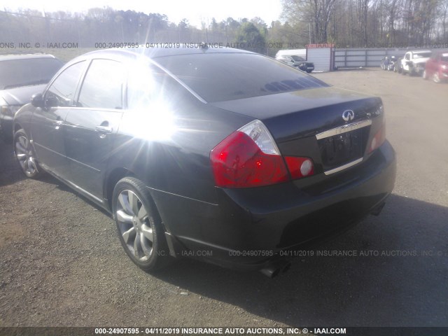 JNKAY01F86M255110 - 2006 INFINITI M35 SPORT BLACK photo 3