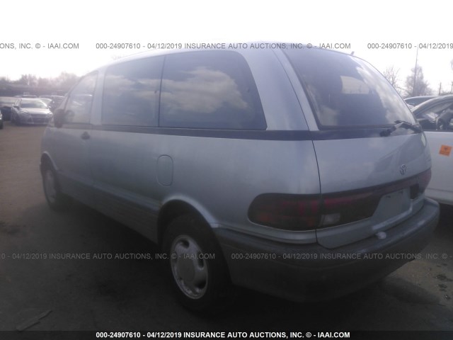 JT3AC22S3M0011039 - 1991 TOYOTA PREVIA LE SILVER photo 2