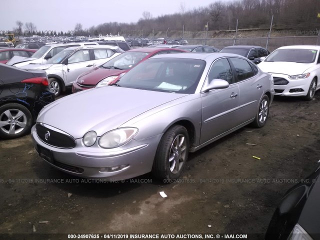 2G4WE587861121474 - 2006 BUICK LACROSSE CXS SILVER photo 2