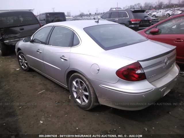 2G4WE587861121474 - 2006 BUICK LACROSSE CXS SILVER photo 3