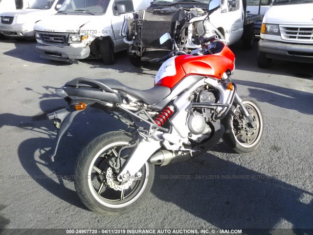 JKALEEA148A023025 - 2008 KAWASAKI KLE650 A RED photo 4