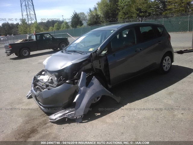 3N1CE2CP9HL377771 - 2017 NISSAN VERSA NOTE S/S PLUS/SV/SL/SR GRAY photo 2