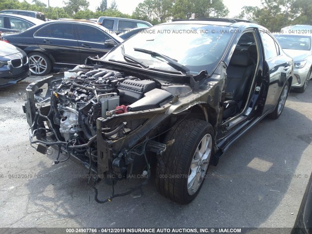 1N4AA5AP6EC474122 - 2014 NISSAN MAXIMA S/SV BLACK photo 2