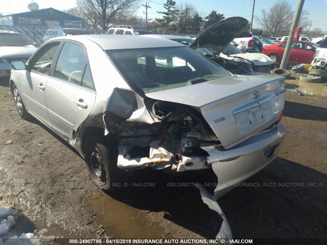 4T1BE32K94U859477 - 2004 TOYOTA CAMRY LE/XLE/SE SILVER photo 6