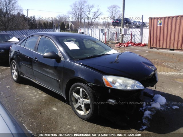 1G2ZG58N674126659 - 2007 PONTIAC G6 SE BLACK photo 1