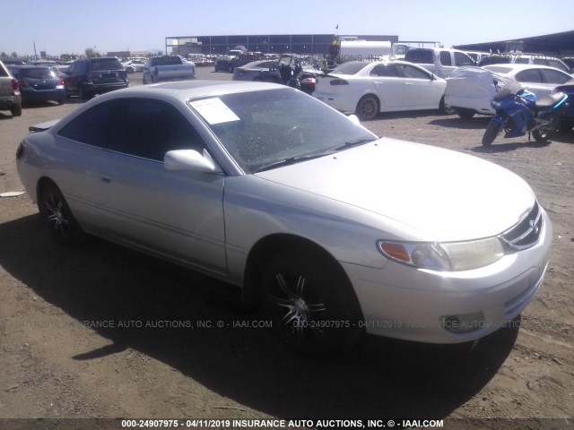 2T1CG22P1YC358773 - 2000 TOYOTA CAMRY SOLARA SE GRAY photo 1