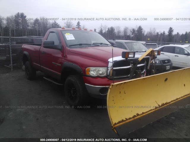 3D7KU26C94G173467 - 2004 DODGE RAM 2500 ST/SLT RED photo 1