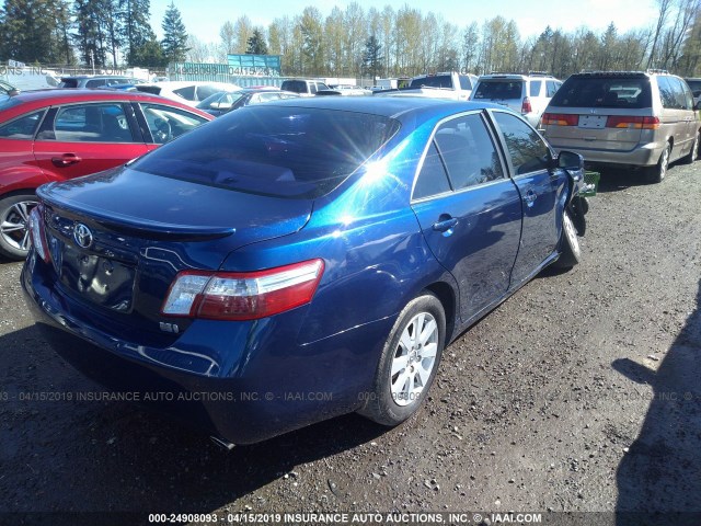 JTNBB46K393049879 - 2009 TOYOTA CAMRY HYBRID Dark Blue photo 4