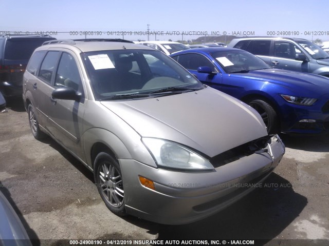 1FAFP36372W129125 - 2002 FORD FOCUS SE/SE COMFORT/ZTW/SE SPRT GOLD photo 1