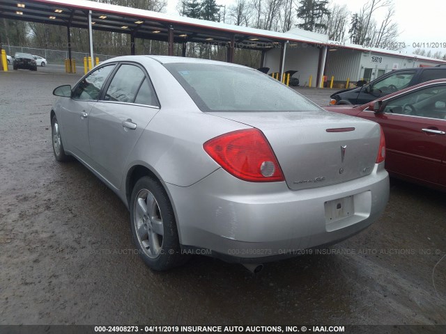 1G2ZH57N984282792 - 2008 PONTIAC G6 GT SILVER photo 3