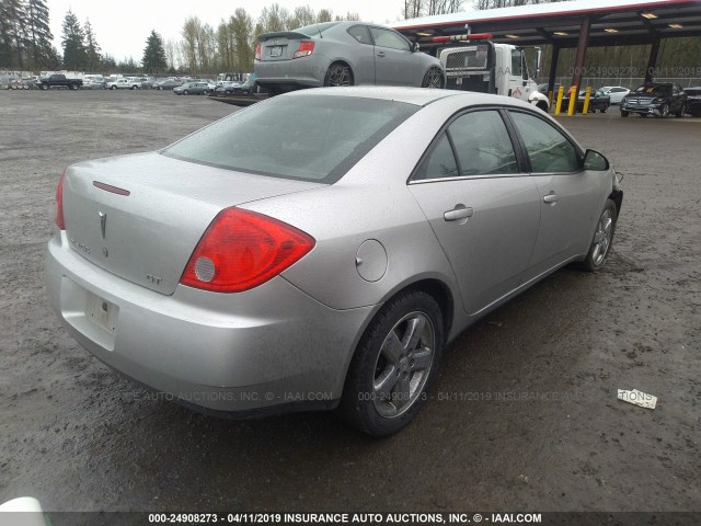 1G2ZH57N984282792 - 2008 PONTIAC G6 GT SILVER photo 4