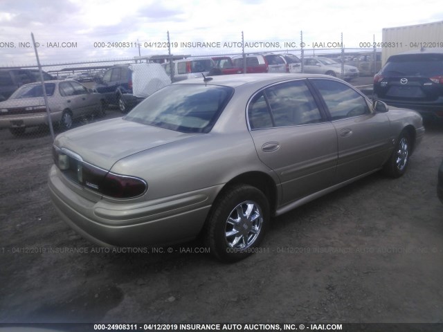 1G4HR54K15U248075 - 2005 BUICK LESABRE LIMITED BEIGE photo 4