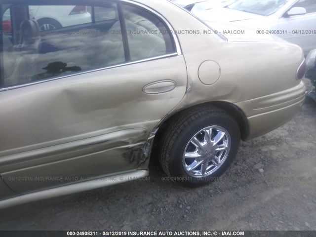 1G4HR54K15U248075 - 2005 BUICK LESABRE LIMITED BEIGE photo 6