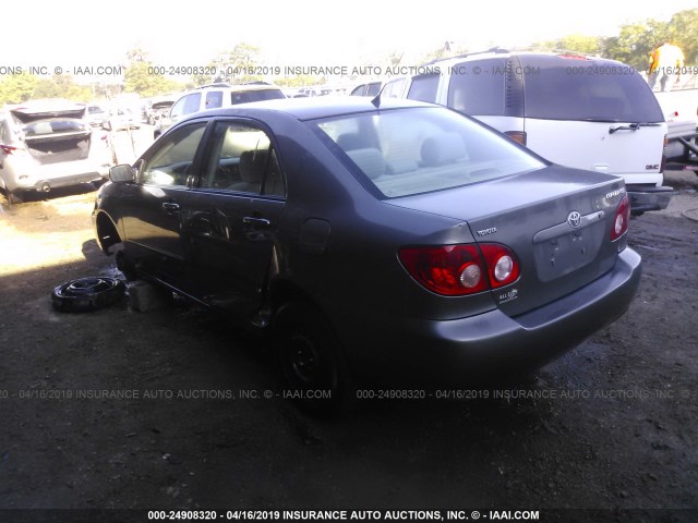 1NXBR32E86Z679537 - 2006 TOYOTA COROLLA CE/LE/S GRAY photo 3