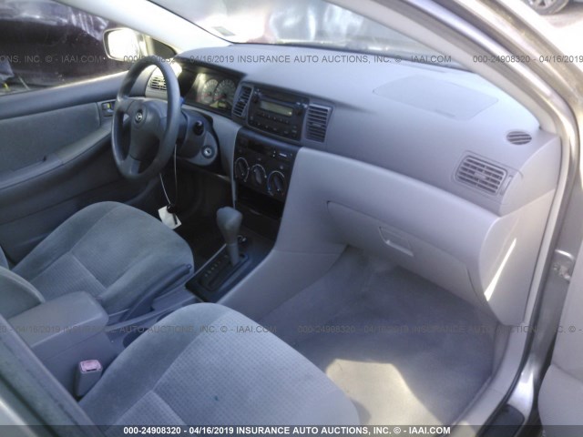 1NXBR32E86Z679537 - 2006 TOYOTA COROLLA CE/LE/S GRAY photo 5