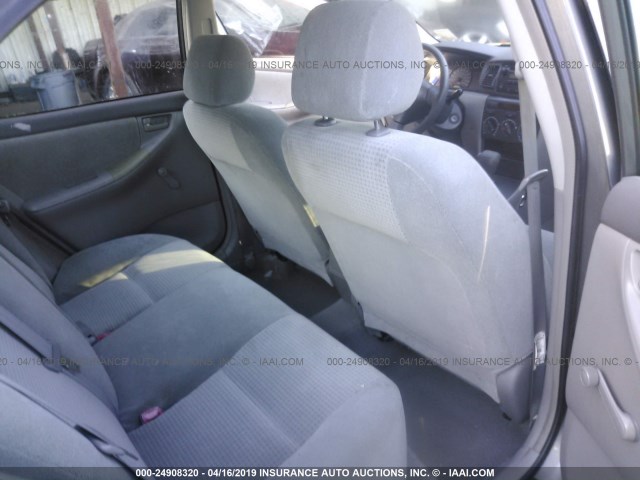 1NXBR32E86Z679537 - 2006 TOYOTA COROLLA CE/LE/S GRAY photo 8