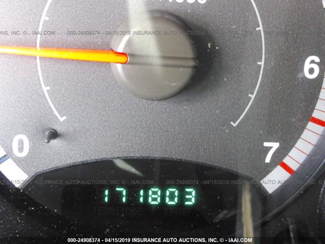 1J4GL38K95W621006 - 2005 JEEP LIBERTY RENEGADE BLACK photo 7