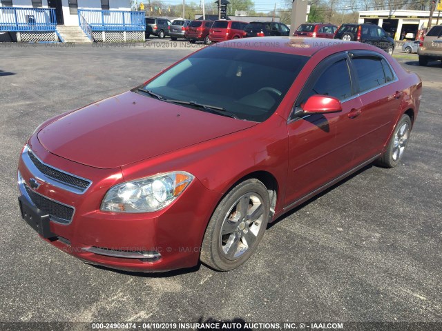 1G1ZC5E10BF237982 - 2011 CHEVROLET MALIBU 1LT RED photo 6