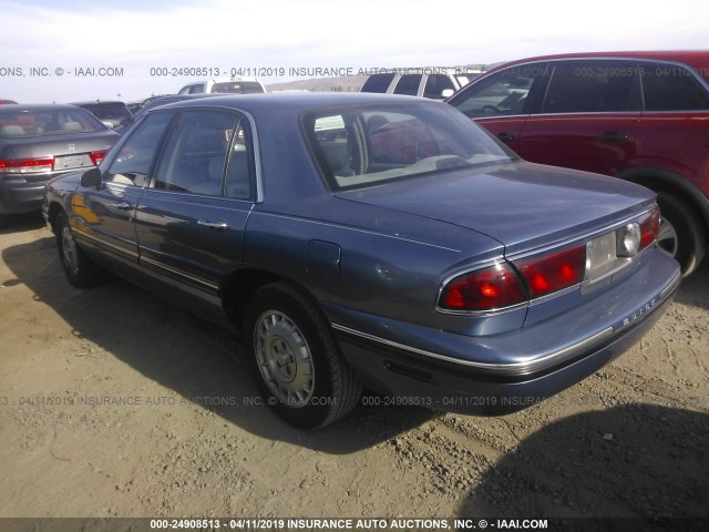 1G4HP52K1XH407052 - 1999 BUICK LESABRE CUSTOM BLUE photo 3