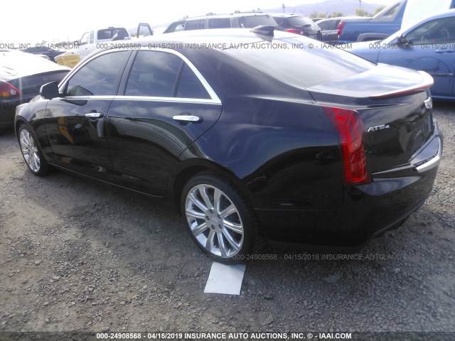 1G6AH5RX3G0168304 - 2016 CADILLAC ATS LUXURY BLACK photo 3