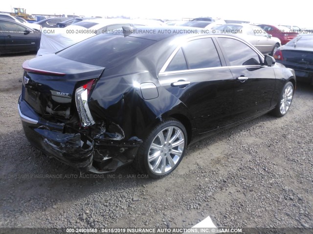 1G6AH5RX3G0168304 - 2016 CADILLAC ATS LUXURY BLACK photo 4