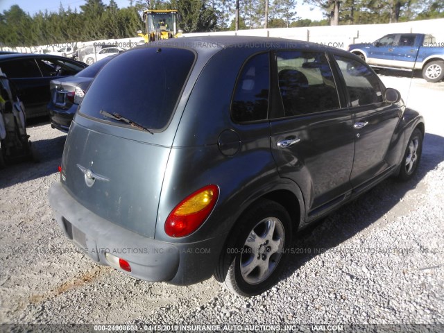 3C4FY58B82T279029 - 2002 CHRYSLER PT CRUISER TOURING BLUE photo 4