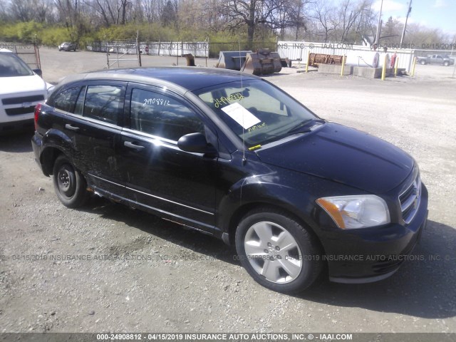 1B3HB48B87D344366 - 2007 DODGE CALIBER SXT BLACK photo 1