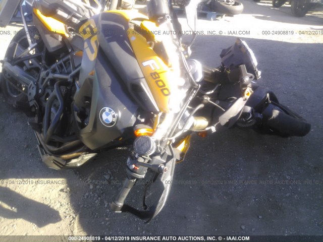 WB10229049ZU01257 - 2009 BMW F800 GS YELLOW photo 5