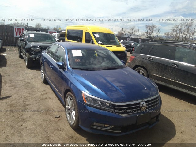 1VWGT7A3XHC060916 - 2017 VOLKSWAGEN PASSAT SE BLUE photo 6