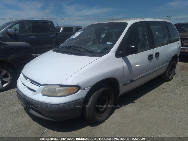 2B4GP2533YR868839 - 2000 DODGE CARAVAN WHITE photo 2