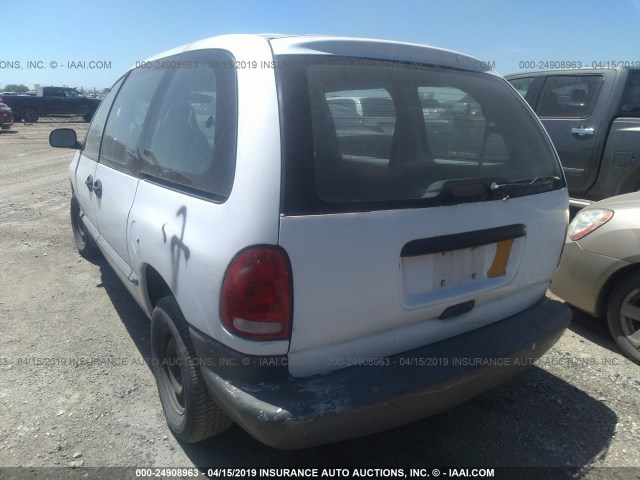 2B4GP2533YR868839 - 2000 DODGE CARAVAN WHITE photo 3