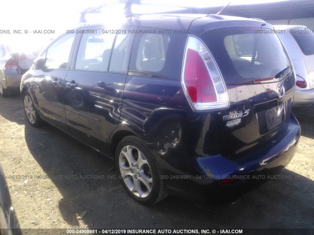 JM1CR29L090330827 - 2009 MAZDA 5 Dark Blue photo 3