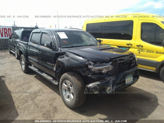 3TMLU4EN1FM176672 - 2015 TOYOTA TACOMA DOUBLE CAB/TRD PRO BLACK photo 1