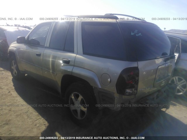 1GNDT13SX62170401 - 2006 CHEVROLET TRAILBLAZER LS/LT TAN photo 3