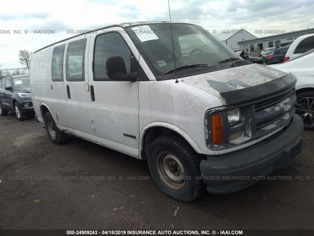 1GCEG15M9X1038964 - 1999 CHEVROLET EXPRESS G1500  WHITE photo 1