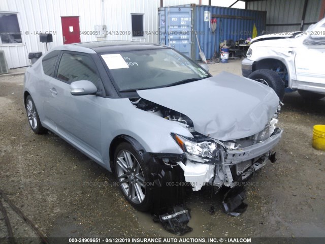 JTKJF5C77D3055809 - 2013 TOYOTA SCION TC Light Blue photo 1