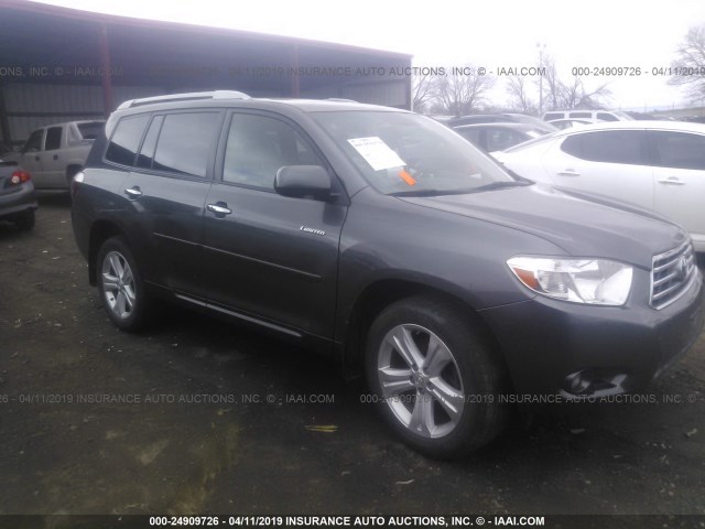 JTEES42A392149352 - 2009 TOYOTA HIGHLANDER LIMITED GRAY photo 1