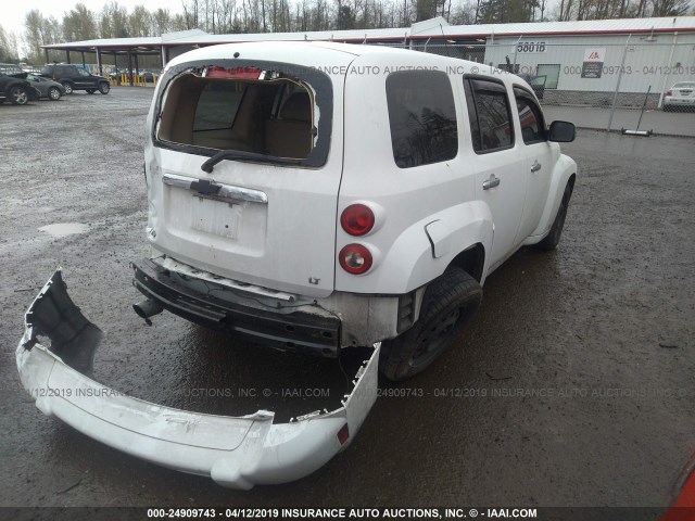 3GNDA23P16S620870 - 2006 CHEVROLET HHR LT WHITE photo 4