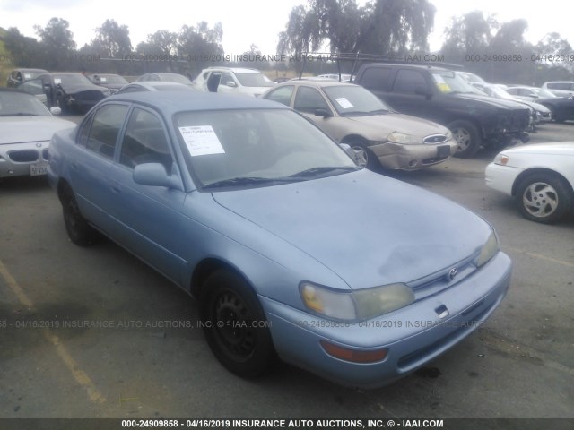 2T1AE09B7SC117450 - 1995 TOYOTA COROLLA LE/DX Light Blue photo 1