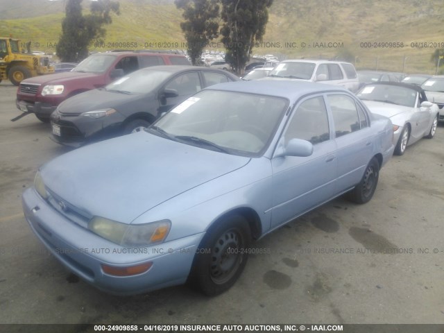 2T1AE09B7SC117450 - 1995 TOYOTA COROLLA LE/DX Light Blue photo 2