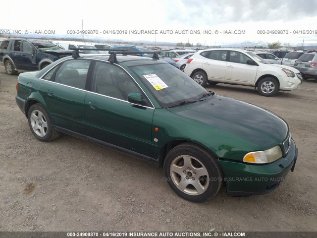 WAUEA88D9VA034722 - 1997 AUDI A4 2.8 QUATTRO GREEN photo 1