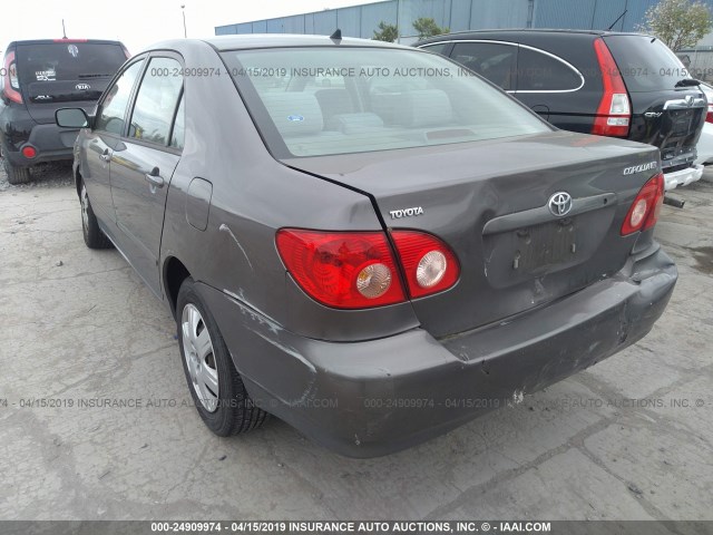 1NXBR32E47Z778888 - 2007 TOYOTA COROLLA CE/LE/S GRAY photo 3