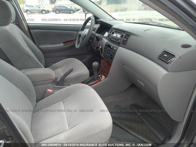 1NXBR32E47Z778888 - 2007 TOYOTA COROLLA CE/LE/S GRAY photo 5