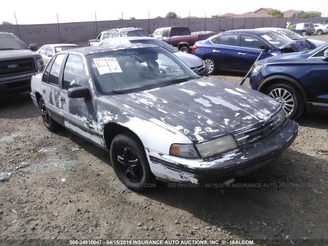 2G1WL54T6R1101119 - 1994 CHEVROLET LUMINA BLACK photo 1