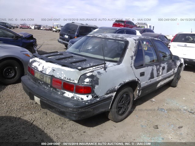 2G1WL54T6R1101119 - 1994 CHEVROLET LUMINA BLACK photo 4