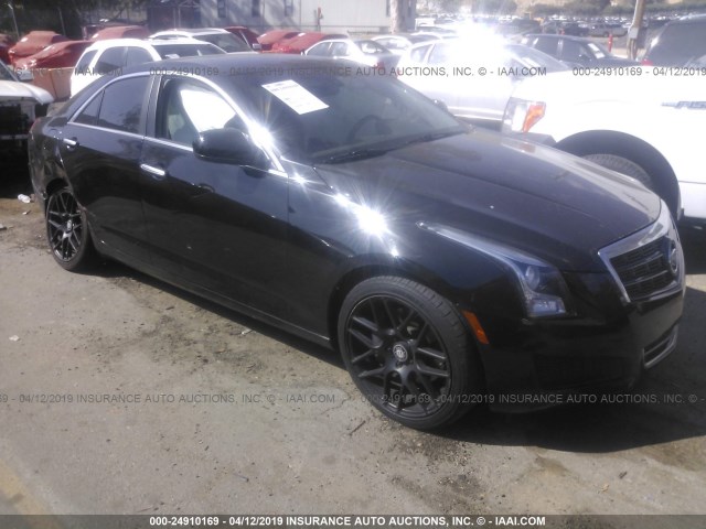 1G6AG5RX5D0148022 - 2013 CADILLAC ATS BLACK photo 1