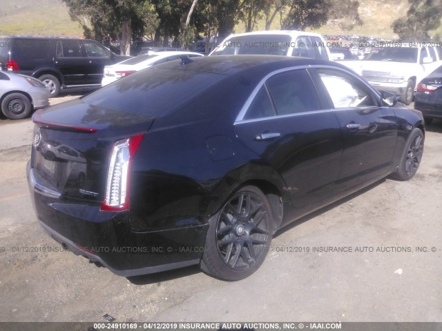 1G6AG5RX5D0148022 - 2013 CADILLAC ATS BLACK photo 4