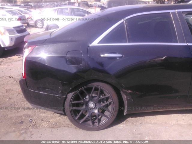 1G6AG5RX5D0148022 - 2013 CADILLAC ATS BLACK photo 6