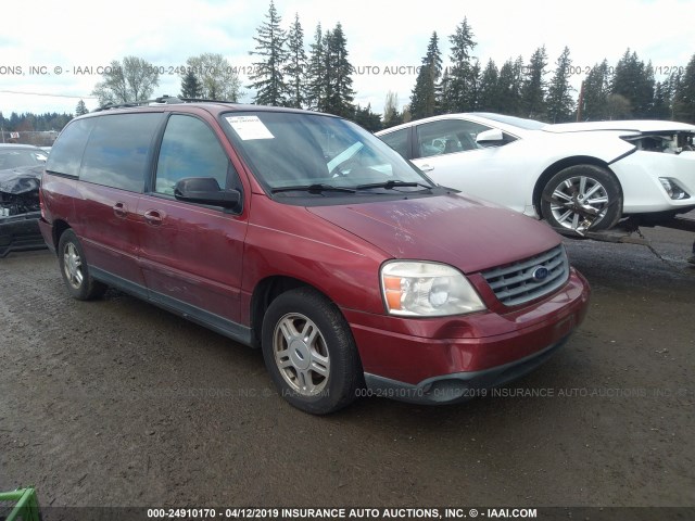 2FMDA57624BA40814 - 2004 FORD FREESTAR SES MAROON photo 1