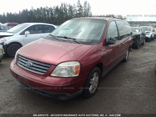 2FMDA57624BA40814 - 2004 FORD FREESTAR SES MAROON photo 2